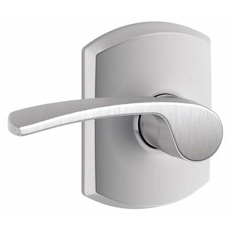 SCHLAGE F10 MER 626 GRW DOOR LEVER LOCKSET SATIN CHROME PASSAGE