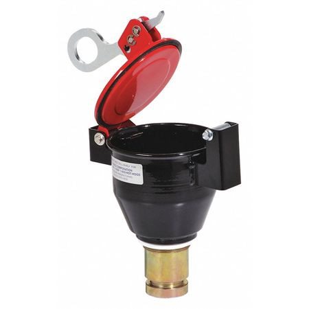 NEW PIG DRM1032-RD DRUM FUNNEL RED 11 H 8-1/4 DIA. STEEL