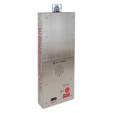 HUBBELL 239WM-001 SLIM WALL-MOUNT STANCHION WITH STROBE