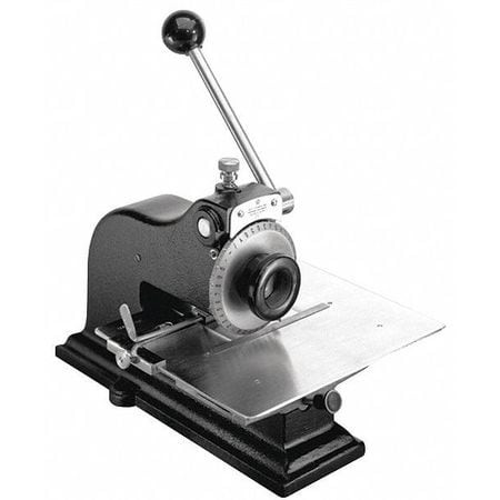 MODEL 4 NPDP MOD4-3/16 METAL INDENTING MACHINE 3/16 CHARACTER