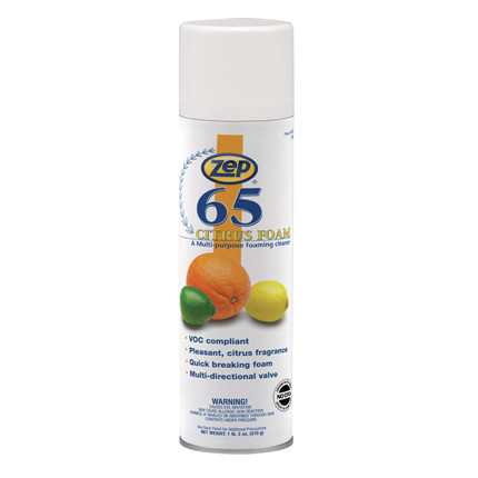 ZEP COMMERCIAL PRODUCTS 3701 A07317 ZP 65 CITRUS FOAM 370112CS 20N18