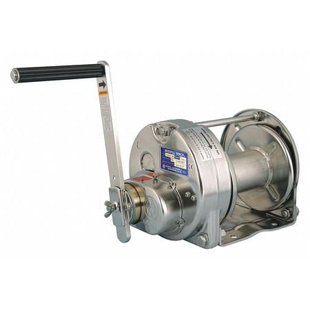 MAXPULL WINCHES ESB-5-SI HAND WINCH 1100 LB 1ST LAYER LD CAP.