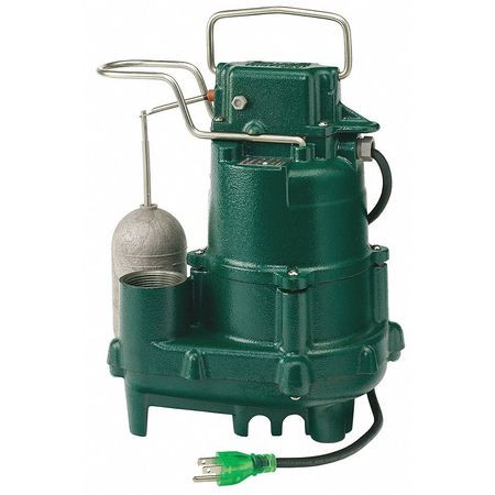 ZOELLER 95-0005 HP 1/2 SUMP PUMP VERTICAL FLOAT
