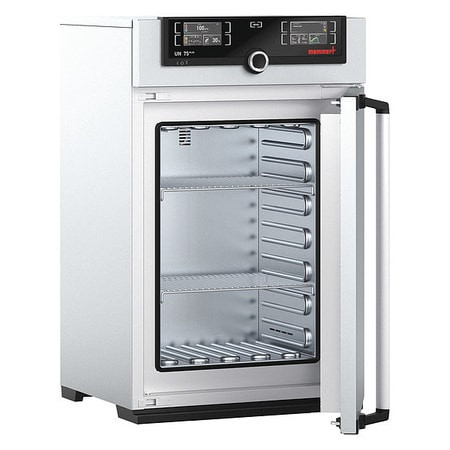 MEMMERT UN 75 PLUS 230V OVEN NATURAL GRAVITY 2.7 CU FT CAP.