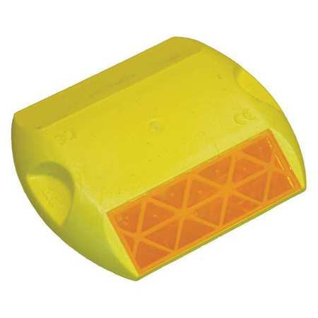3M RPM-291-Y PAVEMENT MARKER YELLOW 4 L PK100