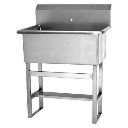 SANI-LAV 531F0 SCRUBWASHSINK:FLOORMOUNT,304STAINLESSSTE