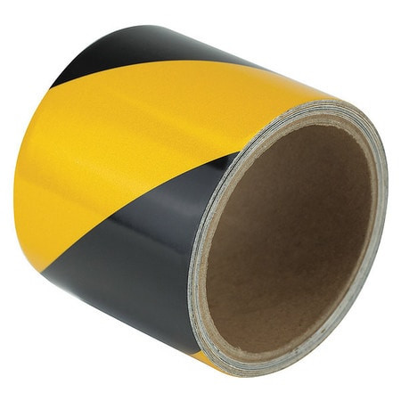 HARRIS INDUSTRIES ZRS3X5BY MARKING TAPE STRIPED BLACK/YELLOW 3 W