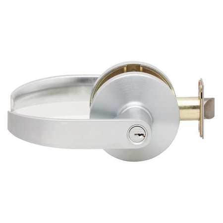 FALCON B511P6D Q 626 QUANTUM LEVER ENTRY LOCK, SATIN CHROME