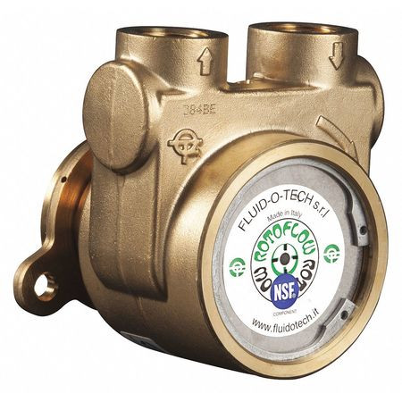 FLUID-O-TECH PA700F PUMP,1/2"NPTF,232MAX.GPH,BRASS
