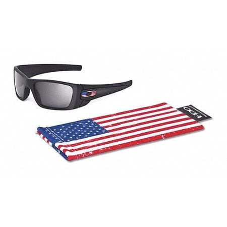 OAKLEY OO9096-38 GLASSES,GRY LENS,BLK FRAME,FUEL CELL