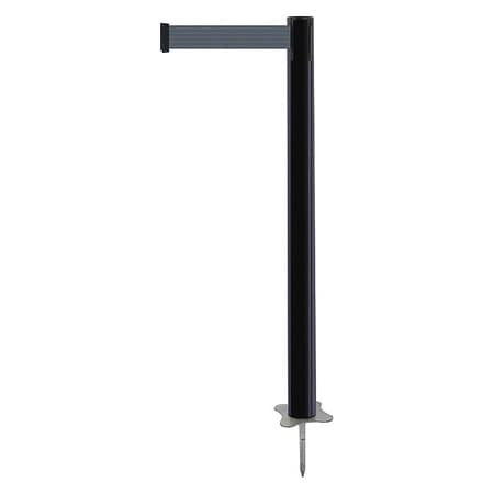 TENSABARRIER 884-33-MAX-B7X-C SPIKE POST BLACK POST 43 H