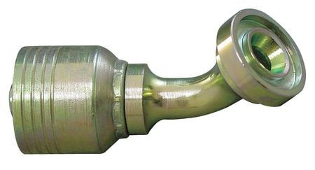 EATON 4S12FLA8 CRIMP FITTING 45 DEG. 1/2 I.D. M FLANGE