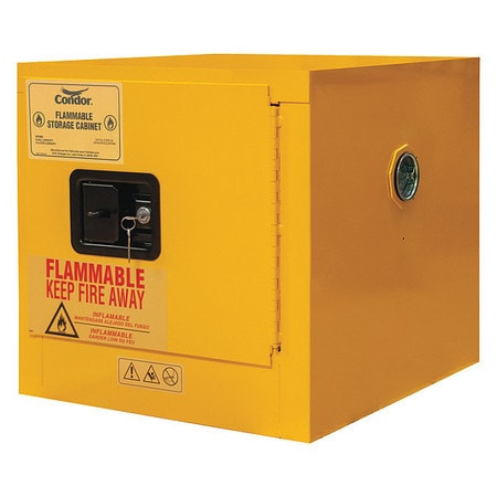 CONDOR USA INC 491M60 FLAMMABLE CABINET BENCH TOP 2 GAL.