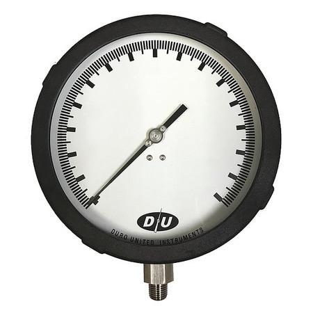 DURO BAG MFG CO 6.2022213E7 COMPOUND GAUGE 6 DIAL SIZE