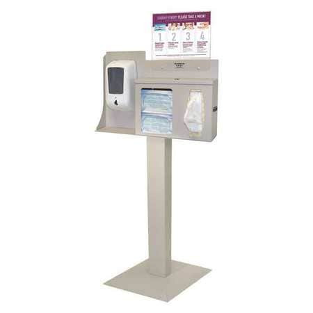 BOWMAN MFG CO BD116-0012 RESPIRATORY HYGIENE STATION 57-63/64 H