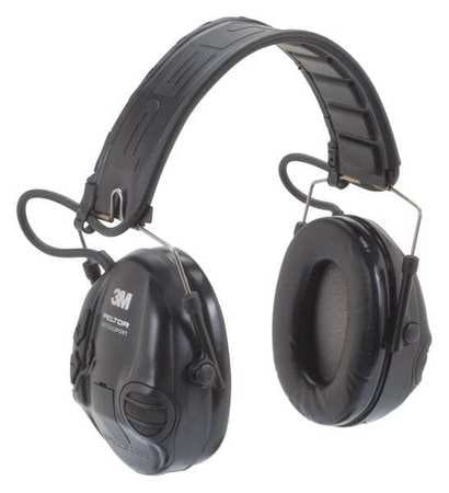 3M 93407 TACTICAL HEADSET OVER THE HEAD BLACK