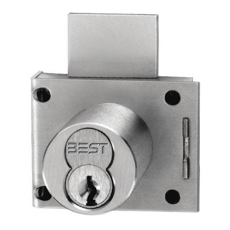 BEST 3L7RD2606 DEAD BOLT CABINET LOCK BRIGHT BRASS