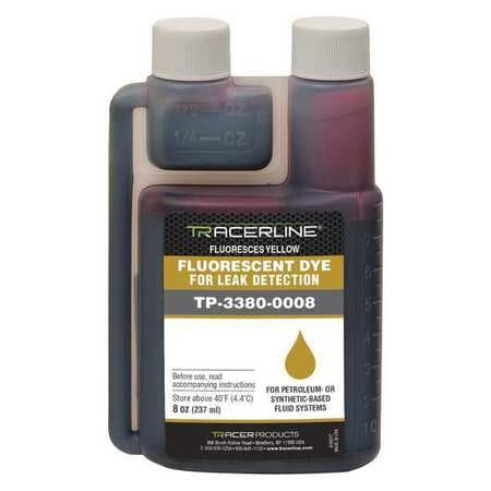 TRACERLINE TP-3380-0008 FLUORESCENT LEAK DETECTION DYE YELLOW