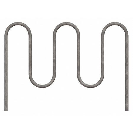 MADRAX WP36-7-IG-G BIKE RACK SILVER 36 H 64 L STEEL