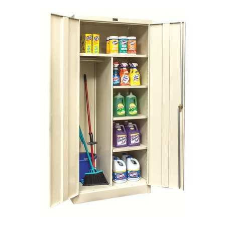 GRAINGER GLOBAL SOURCING 250C362472PT J6211 COMBO WARDROBE CAB 72 H 36 W TAN