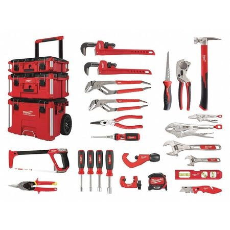 MILWAUKEE ELECTRIC TOOLS 48-22-0141 PACKOUT PLUMBER KIT