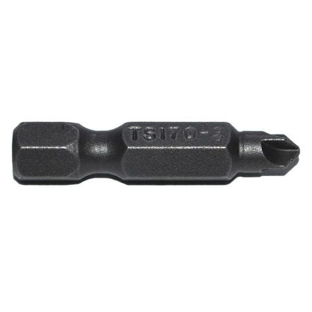 ZEPHYR TS170-3-5PK POWER BIT HEX SHANK SINGLE END PK5