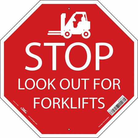 CONDOR USA INC 476N38 SAFETY SIGN 24 W 24 H 0.032 THICKNESS
