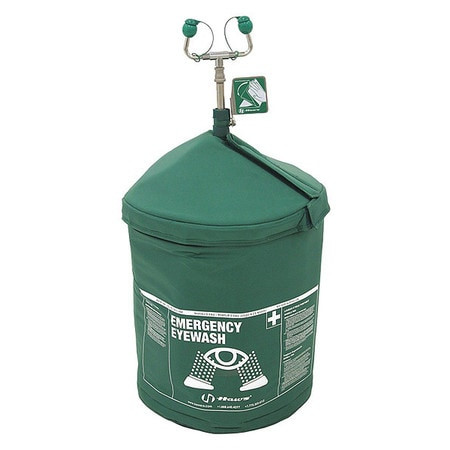 HAWS 7603T240H PORTABLE EYEWASH 15 GAL CAP. SS TANK
