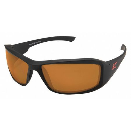 EDGE EYEWEAR TXB235 BRAZEAU - BLACK FRAME / POLARIZED COPPER