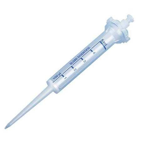GLOBE SCIENTIFIC 3927S DISPENSER SYRINGE TIP CLEAR 500UL PK100