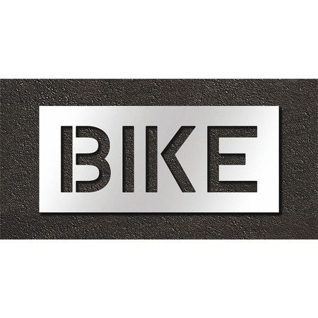 RAE STL-108-71017 PAVEMENT STENCIL BIKE
