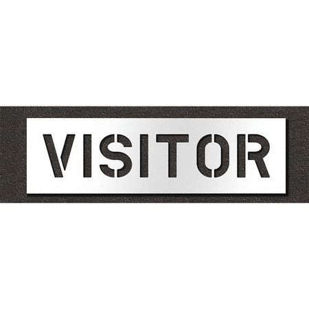 RAE STL-108-70834 PAVEMENT STENCIL VISITORS