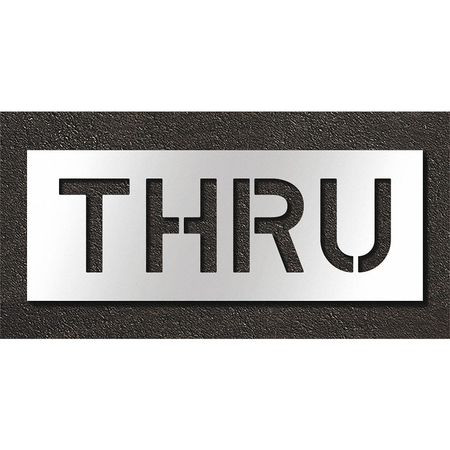 RAE STL-108-71008 PAVEMENT STENCIL THRU