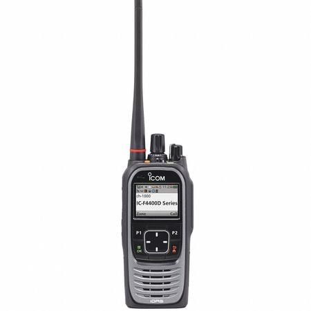 ICOM F4400DS 41 PORTABLE TWO WAY RADIO ANALOG/DIGITAL