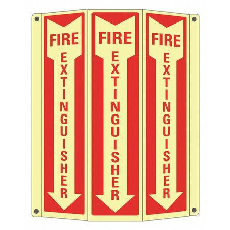 LYLE LCTB-0022-GA_2.67x12 SAFETY SIGN 17-1/2 W 10 H 0.040 THICK