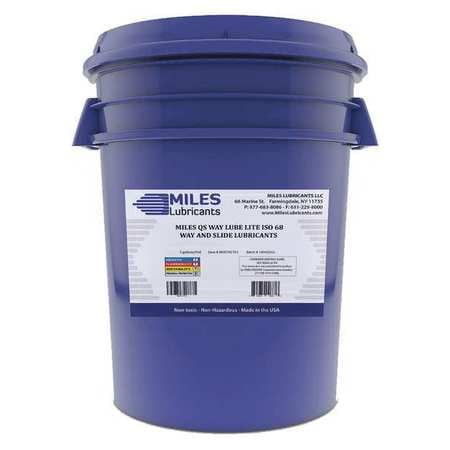MILES LUBRICANTS M00701703 WAY OIL AMBER PETROLEUM 5 GAL.