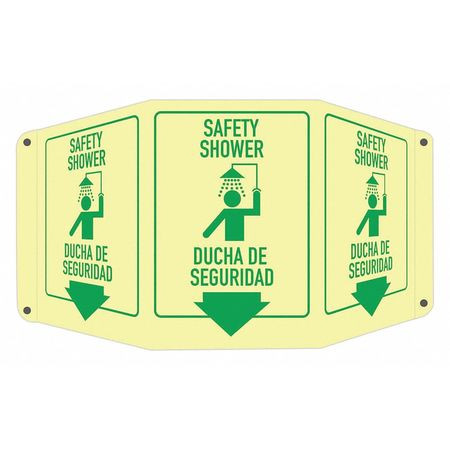 LYLE LCTB-0011-GA_7x10 SAFETY SIGN 17-1/2 W 10 H 0.040 THICK