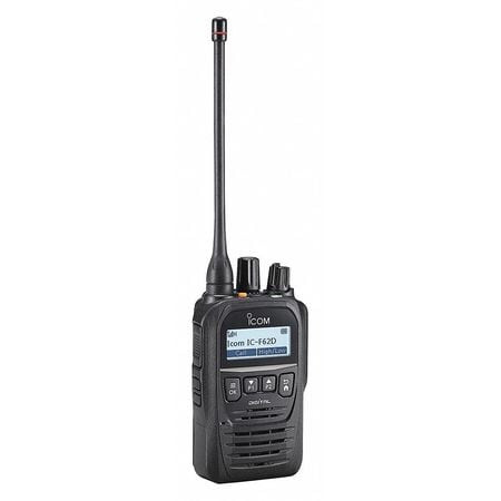 ICOM F62D 11 PORTABLE TWO WAY RADIO ICOM F52D SERIES
