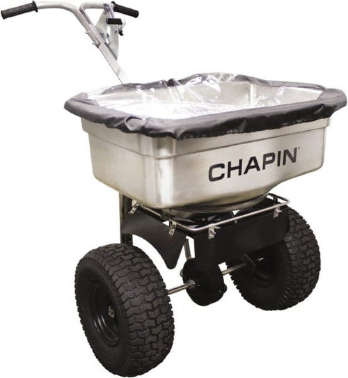CHAPIN MFG 82500B 100 LB STAINLESS STEEL WALK BEHIND BROAD