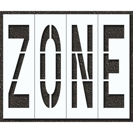 RAE STL-108-79624 PAVEMENT STENCIL ZONE