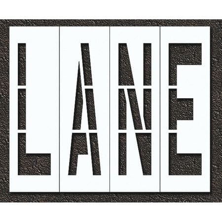 RAE STL-108-79602 PAVEMENT STENCIL LANE