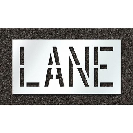 RAE STL-108-71802 PAVEMENT STENCIL LANE