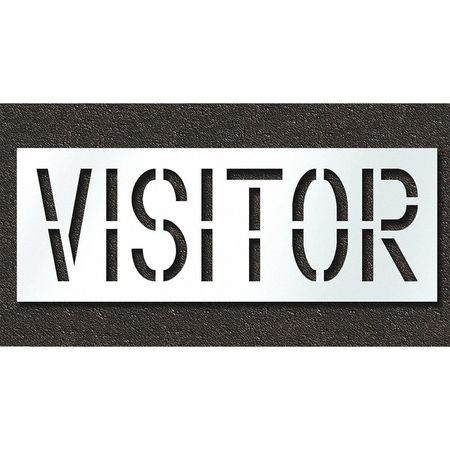RAE STL-108-71834 PAVEMENT STENCIL VISITORS