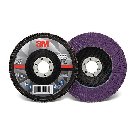 3M 60440351520 FLAP DISC TYPE 27 5 DIA. 80 GRIT MEDIUM