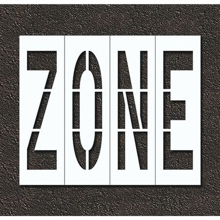 RAE STL-108-74824 PAVEMENT STENCIL ZONE