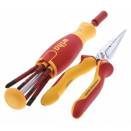 WIHA TOOLS 32865 ELECTRICIANS TOOL KIT 8 PCS.