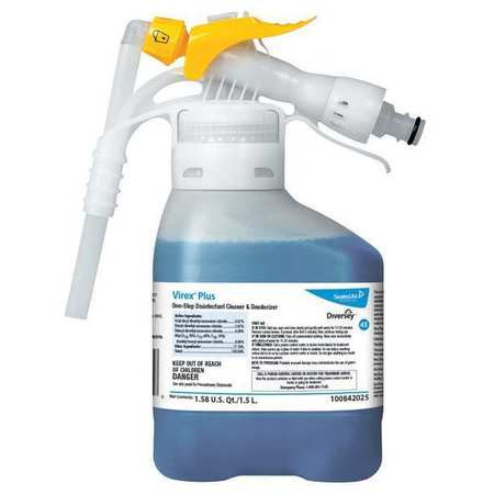 DIVERSEY 101102925 DIVERSEY VIREX PLUS DISINFECTANT CLEANER