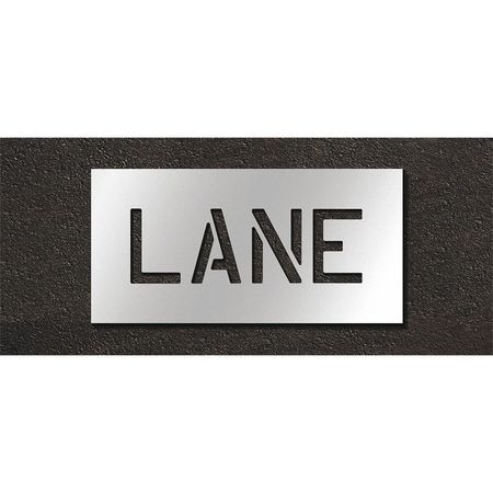 RAE STL-108-70602 PAVEMENT STENCIL LANE