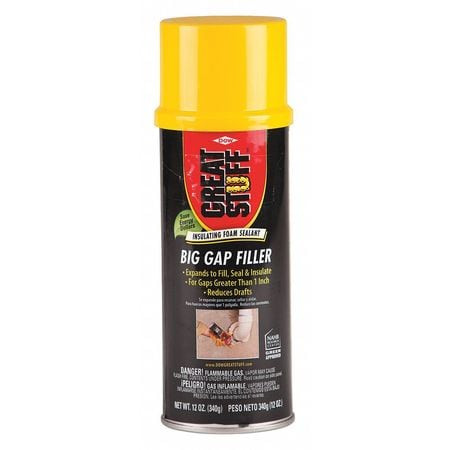 GREAT STUFF PRO 00157906 FOAM SEALANT CREAM 12 OZ 3 GAPS/CRACKS