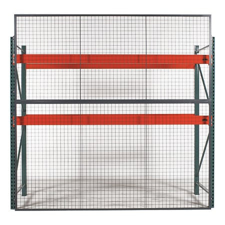 WIRECRAFTERS BACK125 BACK PANEL 144INW GRAY 2IN BASED